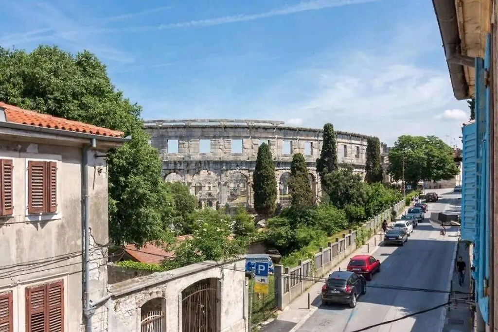 Arena View From The Apartment Pula